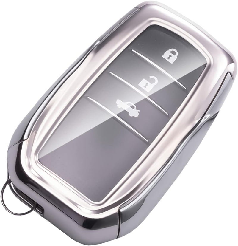 WORCAS Soft TPU Key Fob Cover for Toyota - Image 1