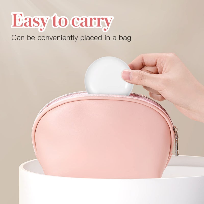 Beaupretty 2Pcs Empty Lips Balm Jars Plastic Lip Mask Holders with Silicone Lip Brush and Mirror Lid Face Cream Containers - Image 5