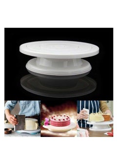 Spaceshoop Plastic Cake Turntable for Cake Decorating and Torts Diameter 34cm Multicolor  - Image 3