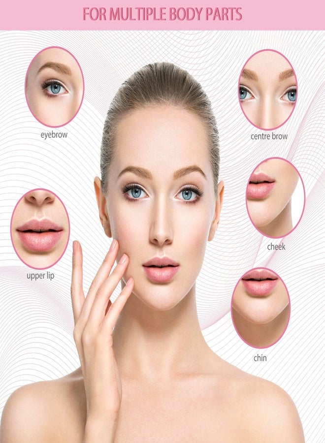Maitys 400 Pieces Eyebrows Wax Strips Eyebrow Hair Removal Wax Paper Facial Strips for Women Men Lip Body Face(0.39 x 1.97 Inch,Pink) - Image 3