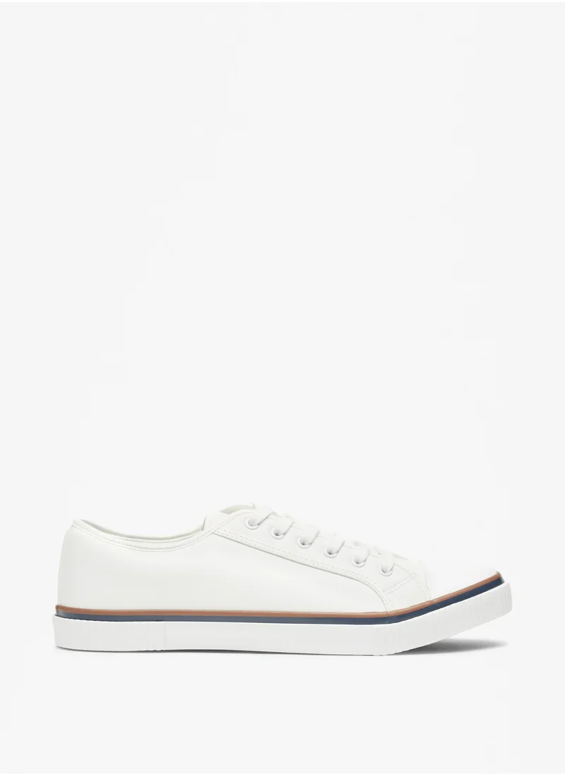 LBL by Shoexpress Men Solid Lace-Up Sneakers