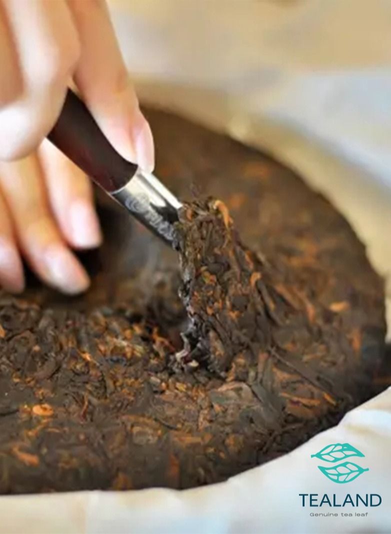 تيلاند عضوي أروماتك دارك شنغ بوير قوي Malty فضفاض أوراق منعش أوراق الشاي فضفاضة - Image 4
