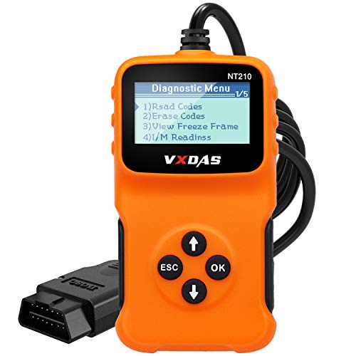 VXDAS OBD2 Scanner, OBD2 Reader, OBD II Scanner, Fix Car Diagnostic Tool, Code Reader for Cars and Trucks, Classic Enhanced Universal Engine Fault Car Diagnostic Scan Tool of All CAN Fault Car After 1996 - Image 1