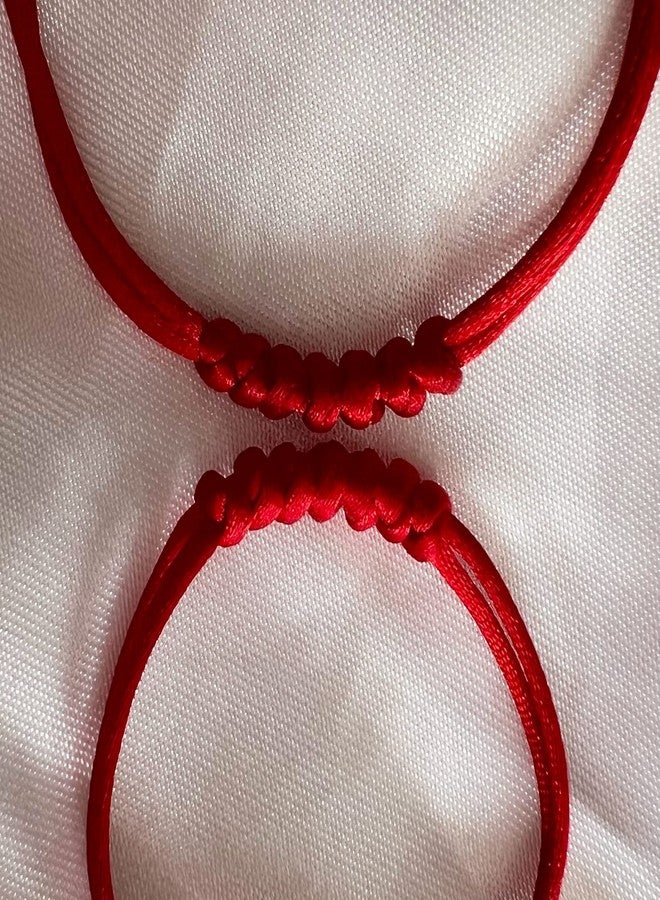 PHITECUS Red Bracelet protection for Newborn/Baby Girl/Baby boy/Girl and boy/Mommy and Me/family and Me. Amulet for Children. String for Good Luck and The Evil Eye. (Mommy and Me) - Image 3