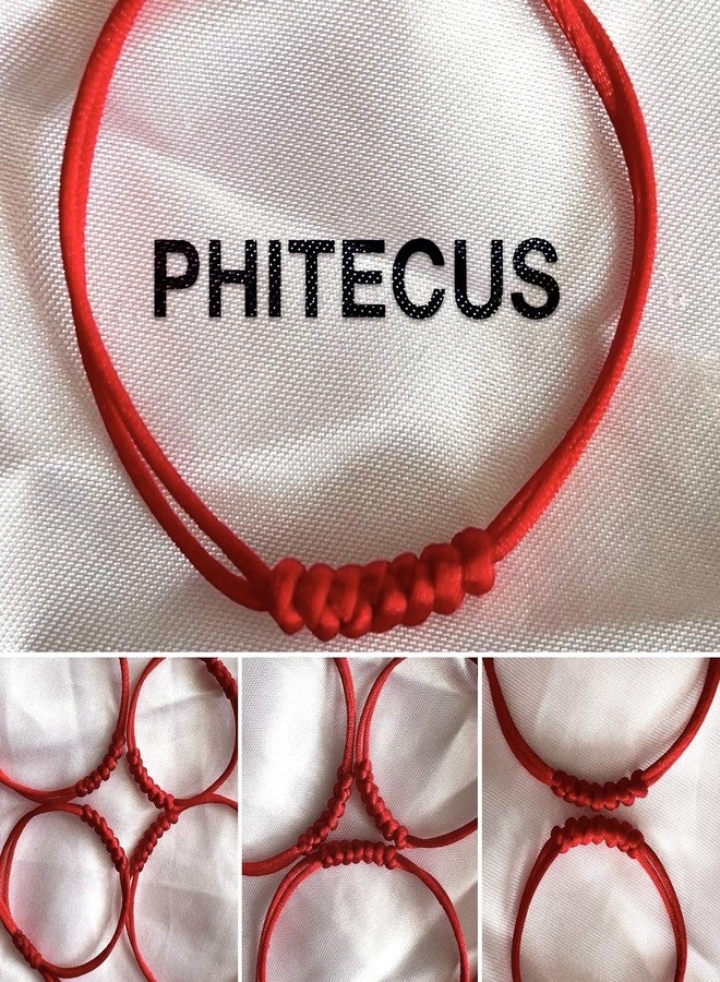 PHITECUS Red Bracelet protection for Newborn/Baby Girl/Baby boy/Girl and boy/Mommy and Me/family and Me. Amulet for Children. String for Good Luck and The Evil Eye. (Mommy and Me) - Image 2