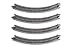 Kato USA Model Train Products Unitrack 249mm 9 34 Radius 45Degree Curve Track 4Piece - Image 3