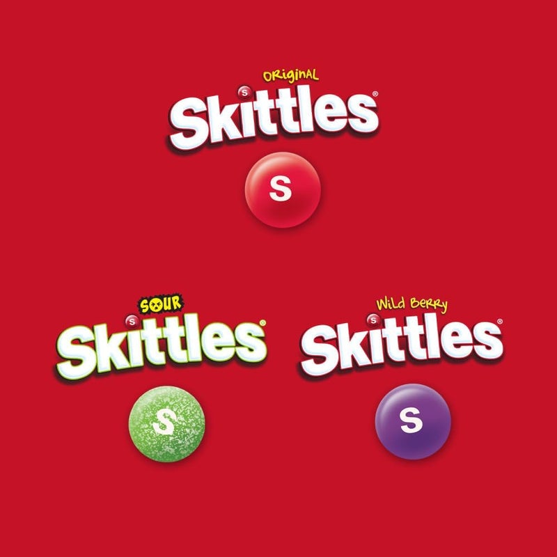 Wrigley's حلوى سكاكر سكايتلز الأصلية، التوت البري البري والحامض بحجم المرح - حجم الحفلة، 26.46 أونصة كيس بالجملة - Image 5