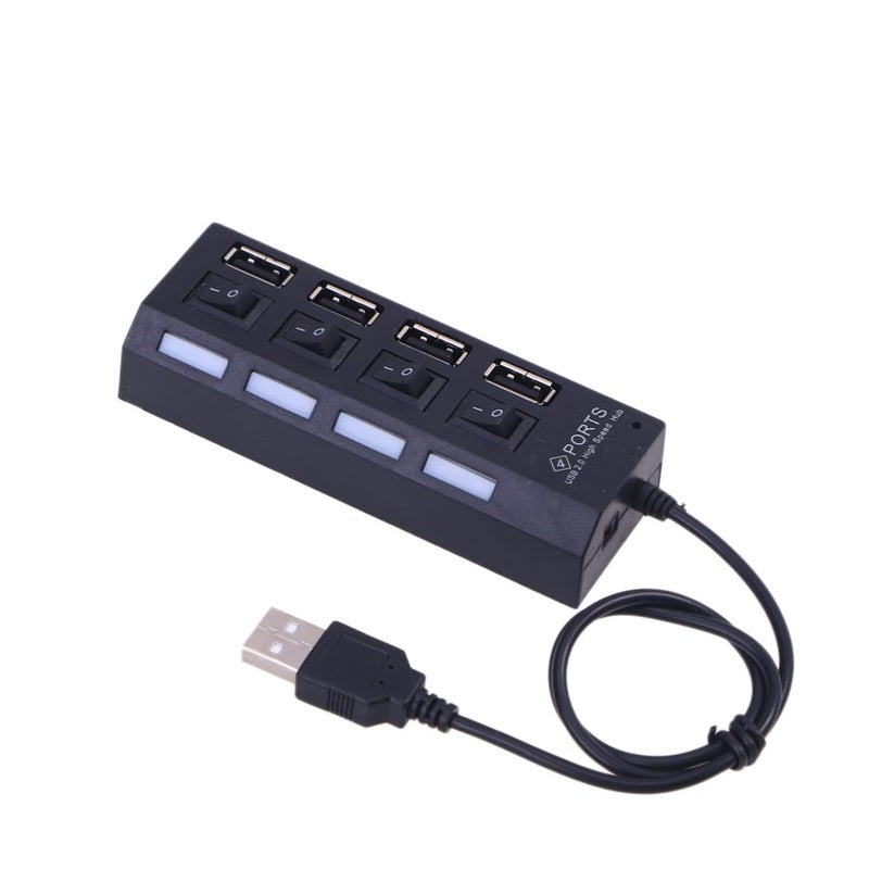 USB Hub with 4 Ports High Speed Data Transfer for Laptop PC - Image 2