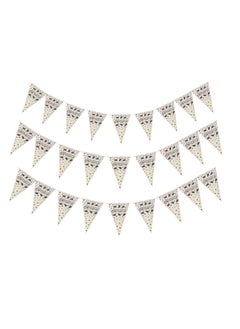 Boxwoods 3-PCS Of Alif Mabrook Bunting Banners For Graduation Party 