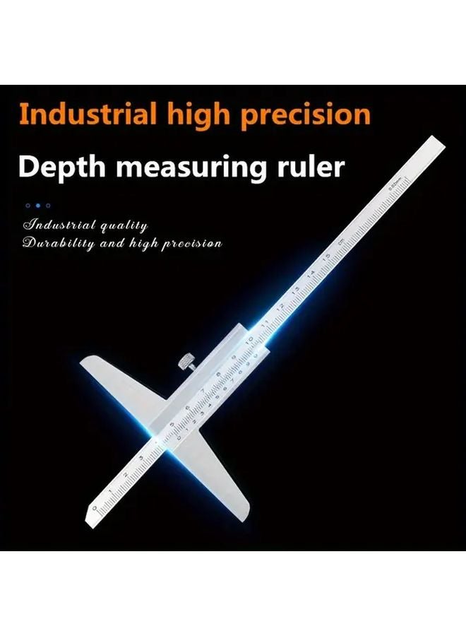 Depth Gauge 0 300mm Industrial Precision Measuring Tool for Mechanics Durable - Image 5