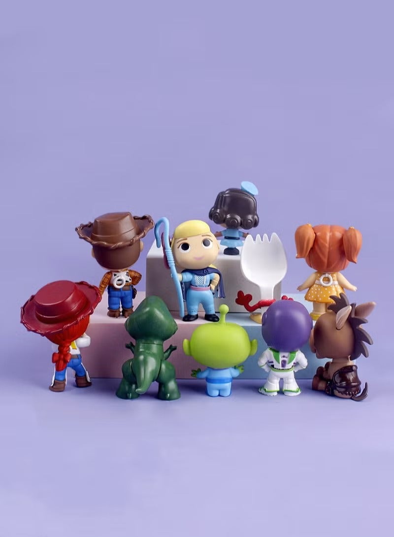 Toy Story Q Version Figure Game Combination Waterproof Set  - Image 3