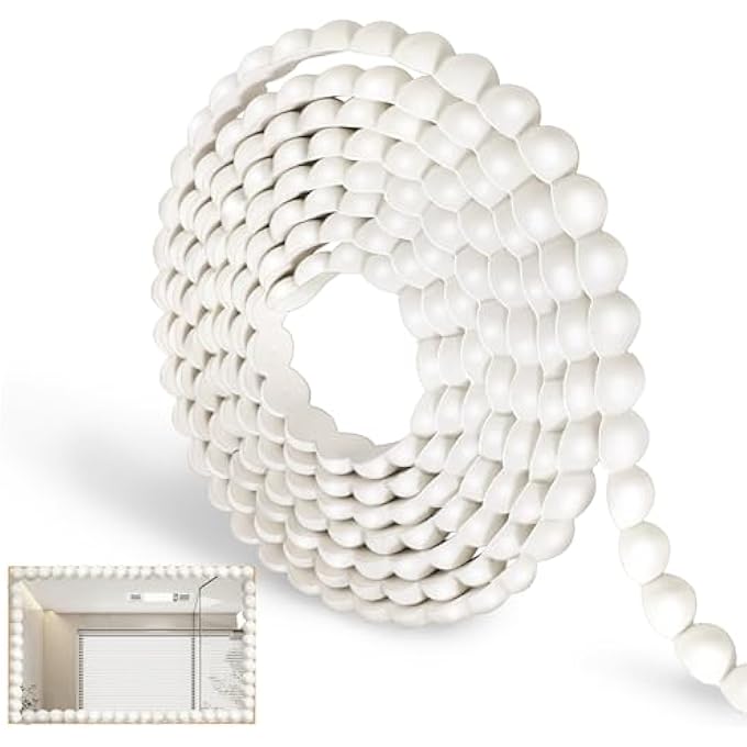 10FT FLEXIBLE MOLDING TRIM PEEL AND STICK FOR WALLS DECORATIVE,DIY WALL TRIMS CAULK STRIP FOR TILE WOOD WALL PANELS PICTURE MIRROR WINDOW FRAME CABINET EDGE, HOME DECOR PROTECTION - Image 2