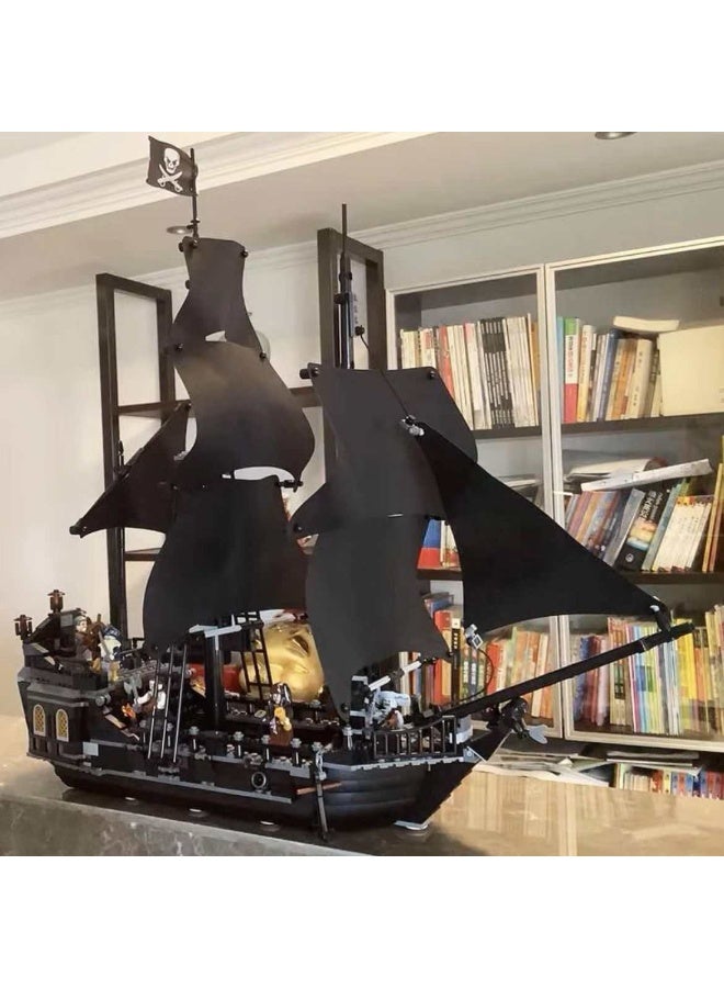 Perfect version Black Pearl ship movie, Caribbean Pirates, building model, puzzle assembly, toy for boys and girls, Christmas gift - Image 1