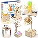 Poraxy STEM Kits for Kids Age 81012 6 in 1 Science Kits Wooden 3D Puzzles Toys for Ages 813 Building Projects Crafts Model Kits Birthday Gifts for Boys Girls Ages 7 8 9 10 11 12 13 Years Old - Image 3