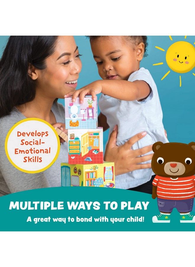 Peaceable Kingdom Where Bear? The Hide And Find Stacking Block Game For 2 Year Olds - Image 4