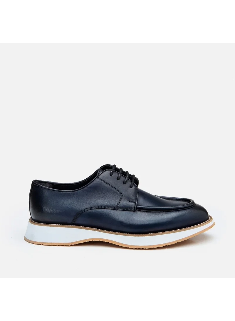 Master'S Masters 02AYH296020A680 GENUINE Leather Navy Blue Men's Casual Shoes