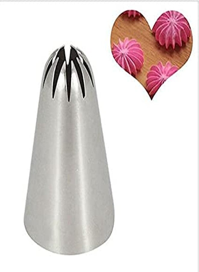 MASTER ROYAL BACKNCOOK TOOLS أدوات الطهي الملكية ماستر 7093 فوهة للكعك والمعجنات من الفولاذ المقاوم للصدأ، فوهة زهور سريعة للتزيين - Image 2