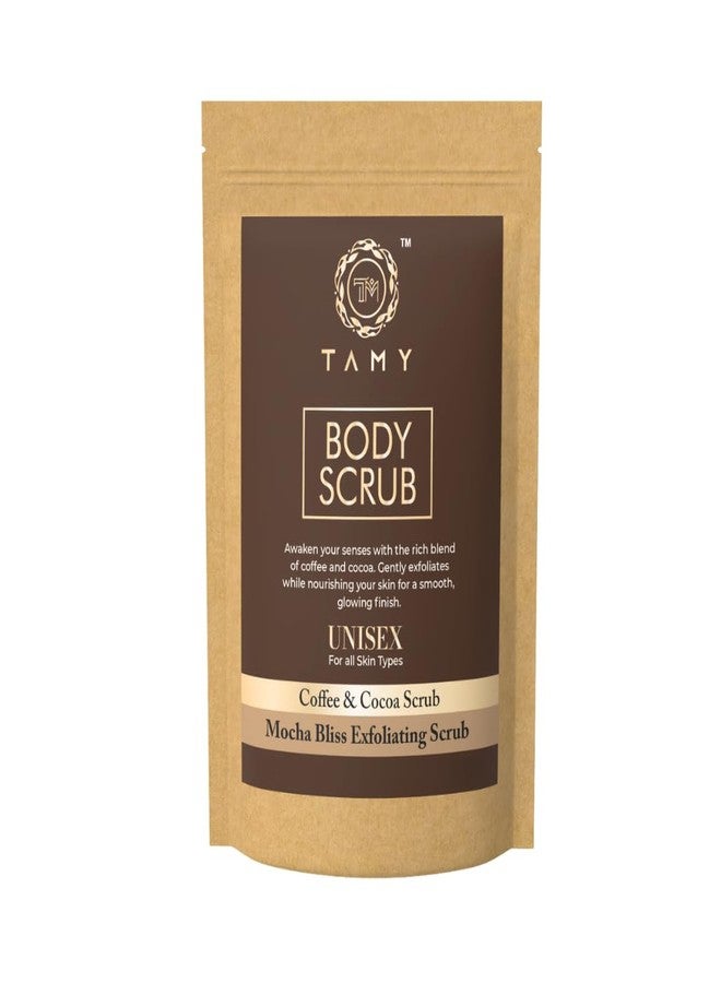TAMY Coffee & Chocolate Body Scrub Exfoliating & Nourishing Formula for Smooth - 400g - Image 1