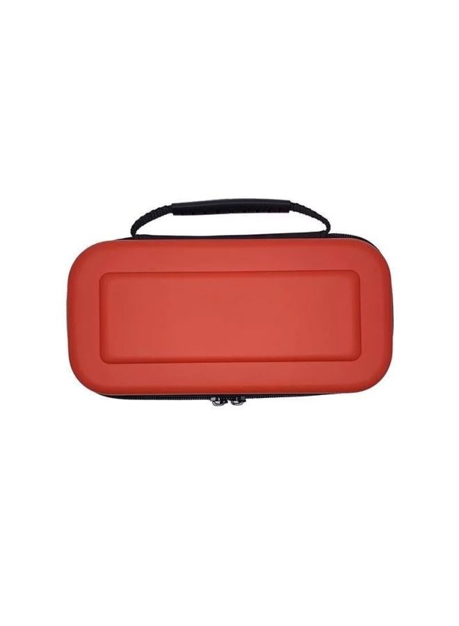 Suitable For Nintendo Switch Game Protection Bag Protection Data Line Typec Storage Bag Set Crystal Case-Model:Thickened Bag Black + Crystal Shell + Toughened Film 2 Pieces + Handle TPU Black 1 Red And Blue + Bracket + Line + Four-card Box Black + Rocker Cap Black 2 Red And Blue 1 Each  - Image 5