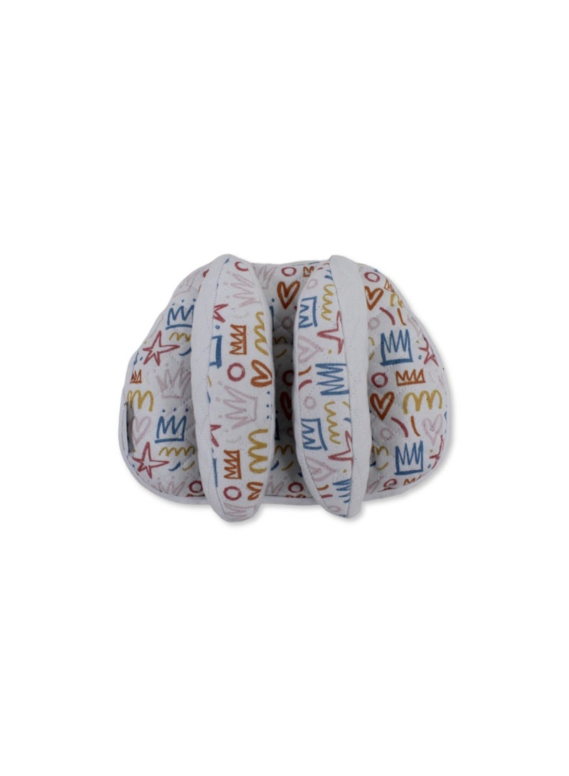 Petit bebe Cotton Baby Head Support Pillow – Royalty Design - Image 1