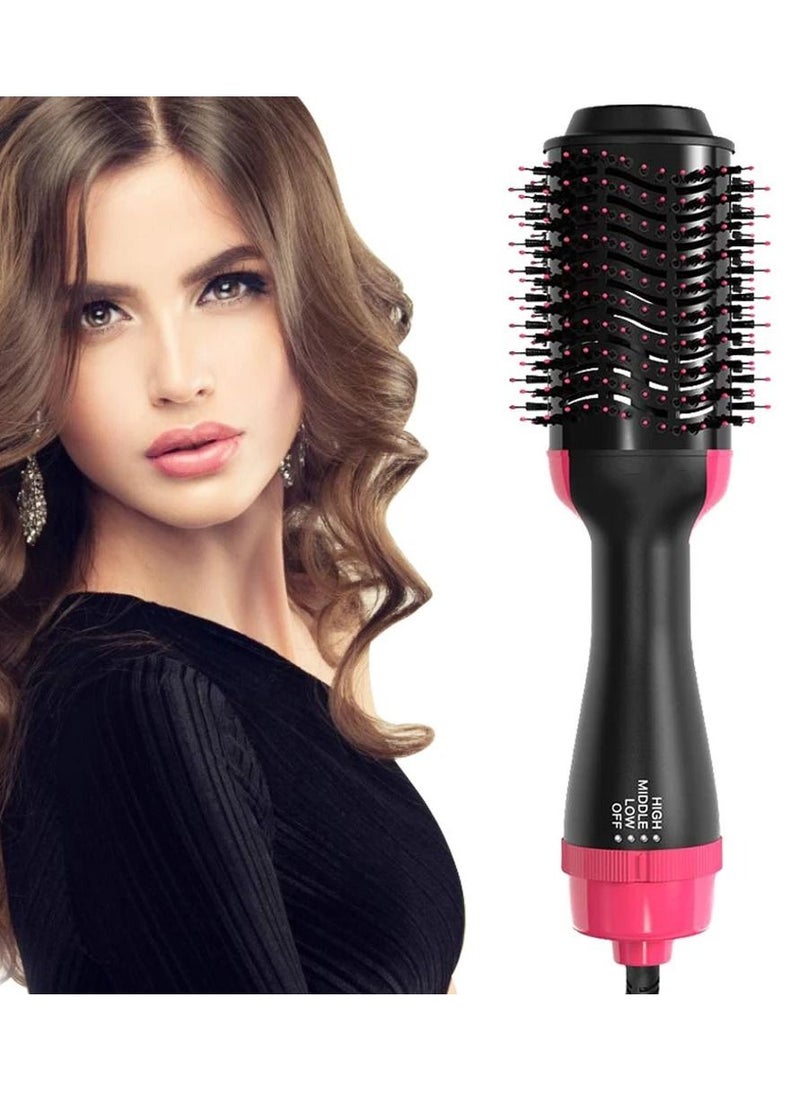 One Step Hair Straightener Curler Comb Roller One Step Electric Ion Blow Dryer Brush 1000W Hot Air Hair Dryer Brush Styler & Volumizer  - Image 1
