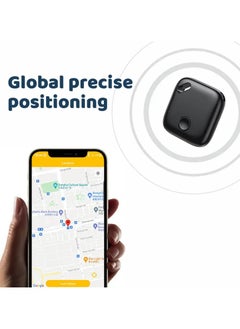 Halamine Smart Tracker Item Finder for Apple Find My (iOS Only), Super MINI Size Key Finder Item Locator for Luggage,Wallet,Bicycle and More, IPX6 Waterproof Works Like Apple Airtag，Black  - Image 5