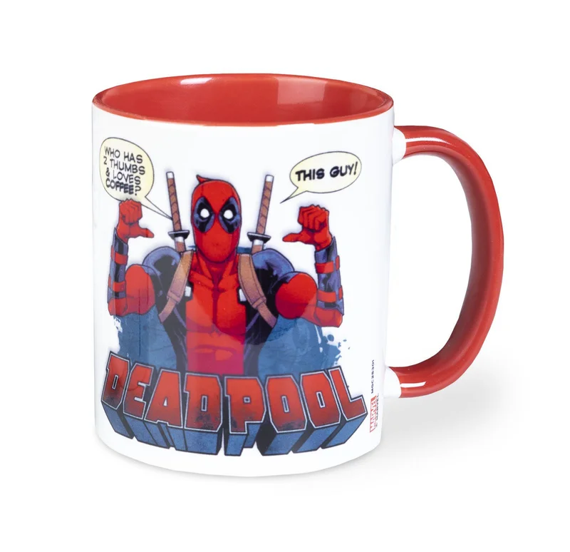 بيراميد Deadpool Marvel (2 Thumbs) Red Inner Mug