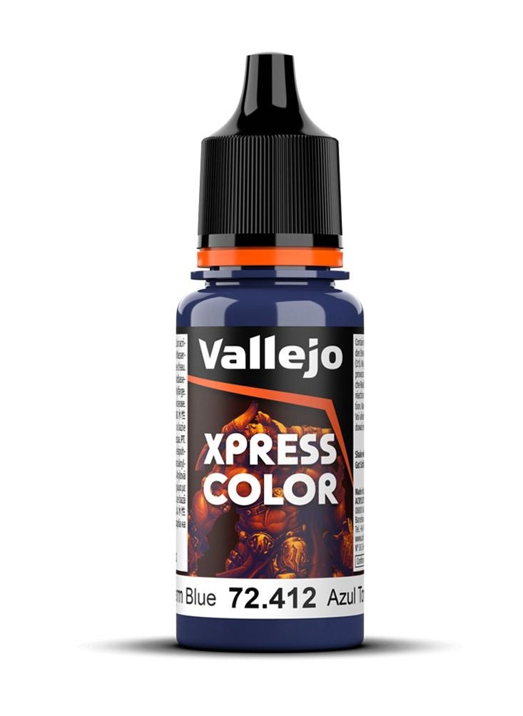 Vallejo 72.412 VALLEJO GAME COLOR XPRESS COLOR STORM BLUE 18ml 