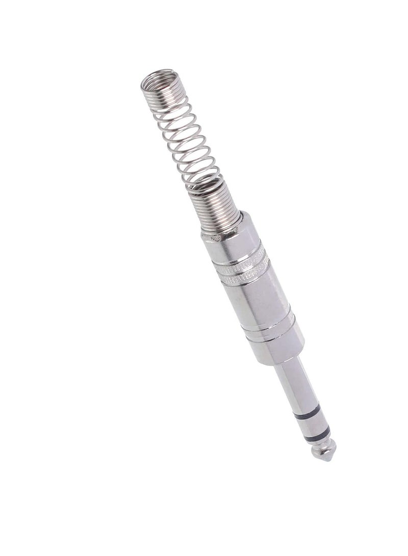 Keendex 2012 audio connector, 6.3 mm - silver - Image 1