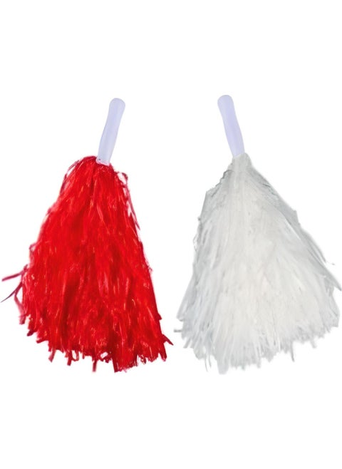 Click Click Buy 1 Pair Red White Pompom 23 April Celebration Pompom