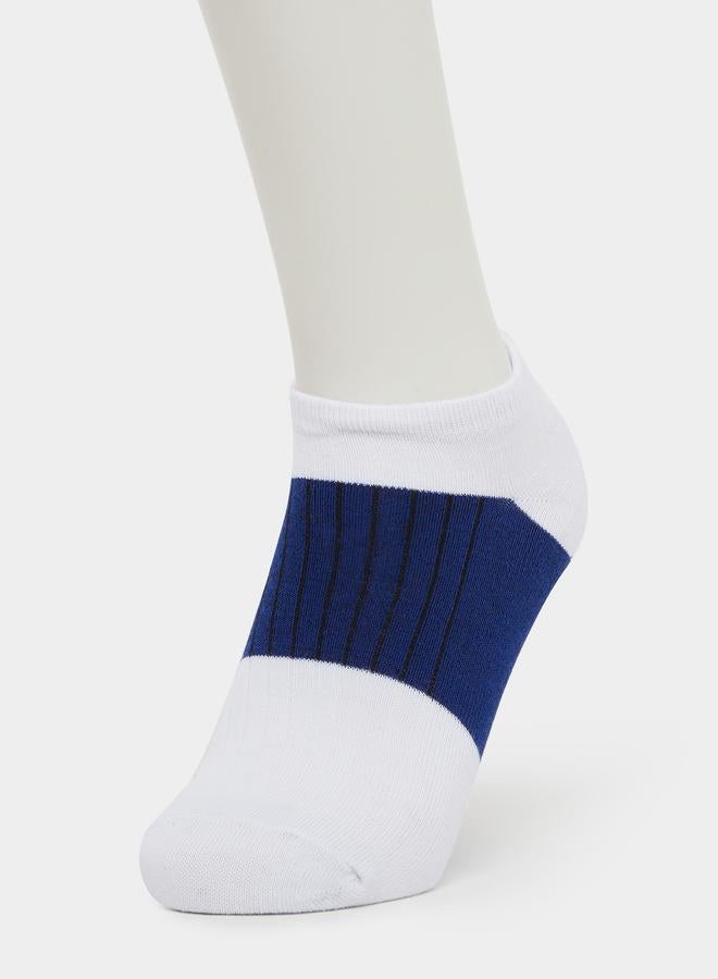 Set of 5 - Striped Ankle Socks - Image 4