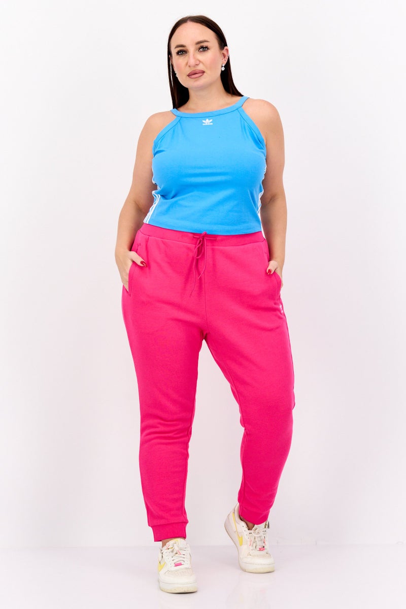 adidas Originals Women Plus Size Sleeveless Training Top, Blue - Image 4