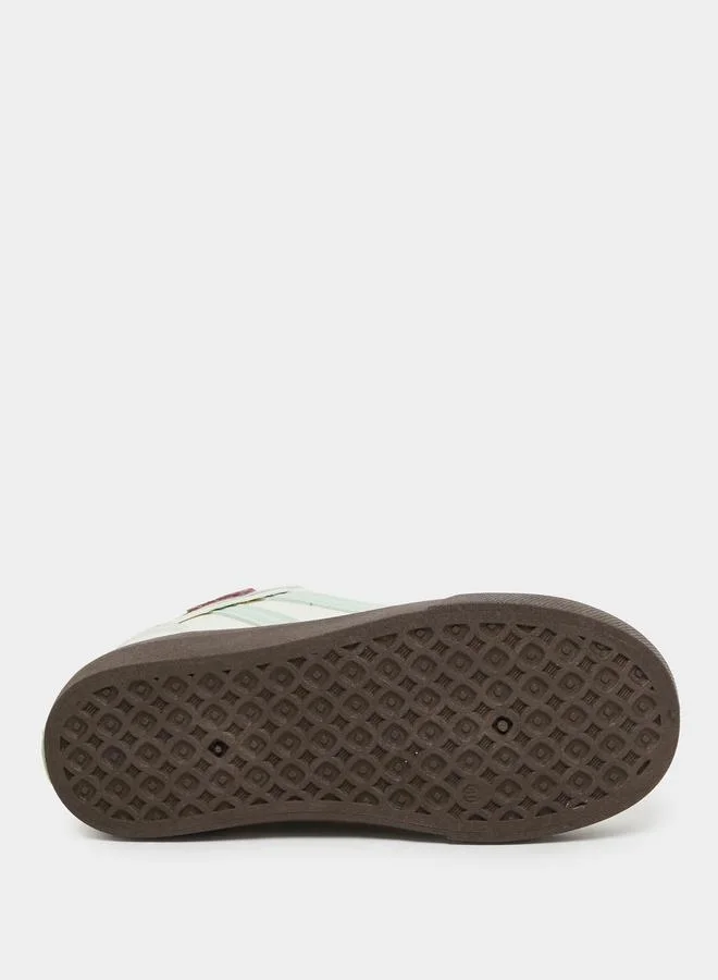 Styli Styli Contrast Sole Lace Up Sneakers