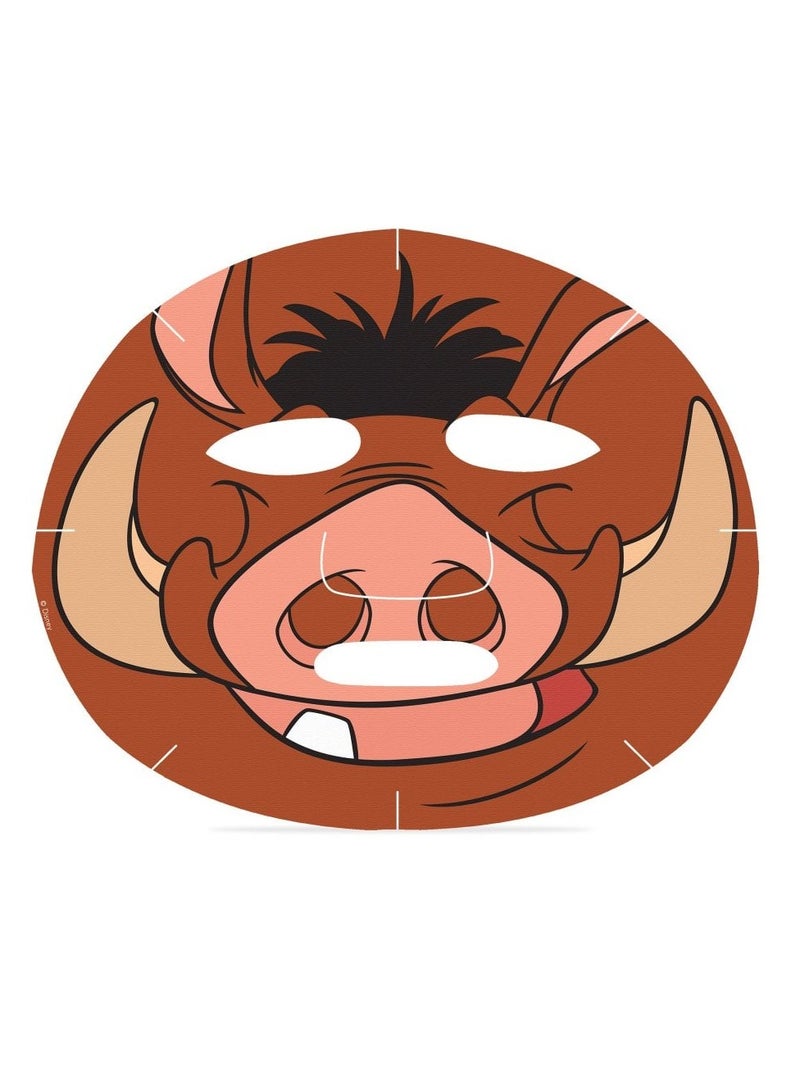 Mad Beauty Pretty Things by UrbanHaul X Mad Beauty Lion King Reborn Cosmetic Sheet Mask - Pumbaa - Image 2