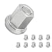 Dsyboko Group 31 Battery Nuts Battery Stainless Steel Closed Eut for Standard 38 Stud Terminals Replacement for 6015010 10PCS - Image 2
