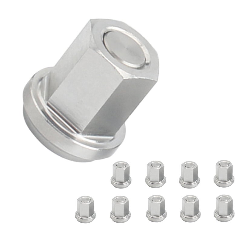 Dsyboko Group 31 Battery Nuts Battery Stainless Steel Closed Eut for Standard 38 Stud Terminals Replacement for 6015010 10PCS - Image 3