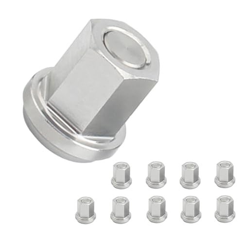Dsyboko Group 31 Battery Nuts Battery Stainless Steel Closed Eut for Standard 38 Stud Terminals Replacement for 6015010 10PCS - Image 1