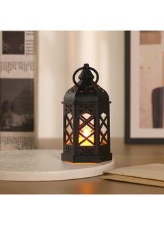 نيبمينينت فوانيس رمضان، زينة أضواء رمضان، فوانيس LED بتصميم مجوف عتيق لتزيين طاولة عيد رمضان  - Image 1