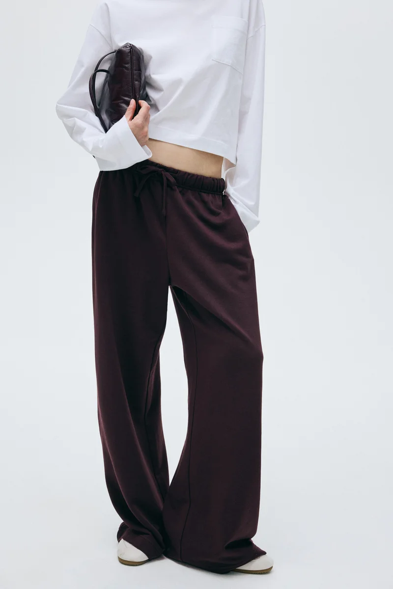 Straight-leg joggers