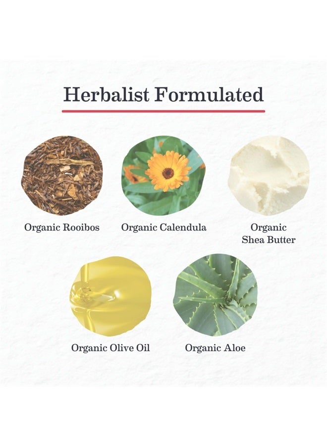 Earth Mama Simply Non-Scents Baby Lotion for Dry Skin, Calendula Cream for Newborn Skin Care, Organic Moisturizer for Children with Aloe Juice, Rooibos, & Shea Butter, Fragrance Free, 8-Fl oz (2-Pk) - Image 4