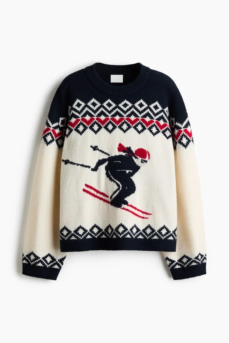 H&M Jacquard-knit jumper