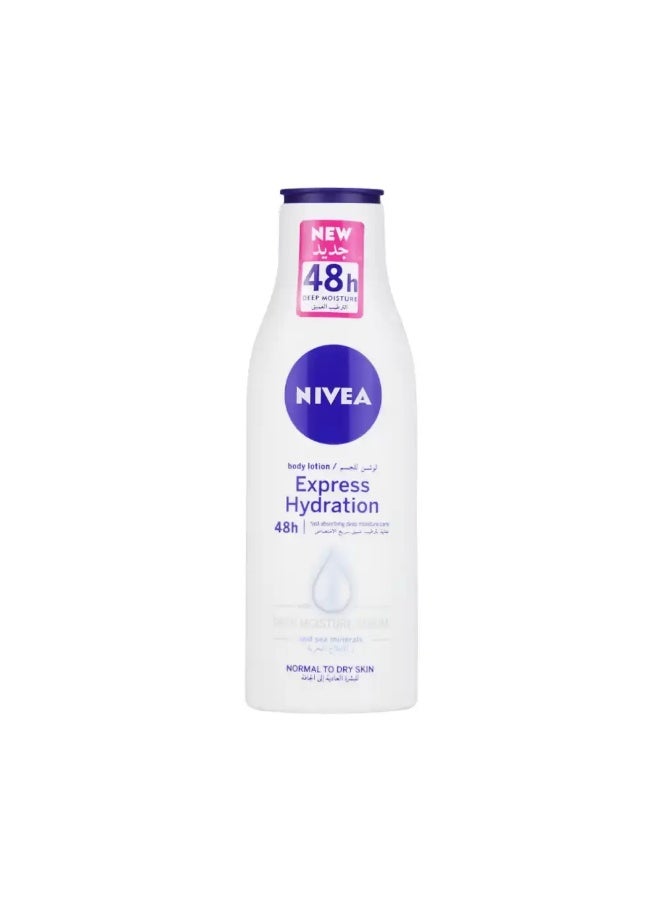Nivea Express Hydration Body Lotion With Moisture Serum and Sea Minerals- 250ml - Image 1