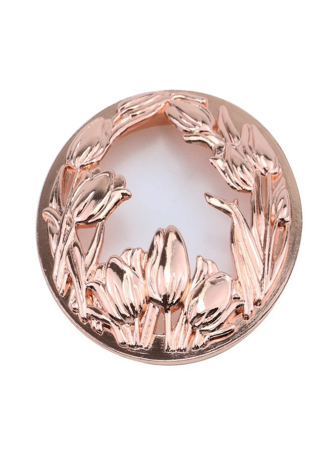 Tsnamay غطاء شموع من تسناماي، أغطية شموع معدنية مزينة بزهر الورد لحرق متساوٍ، إكسسوارات ديكور منزلي، أغطية شموع، أكمام، غطاء علوي - Image 4