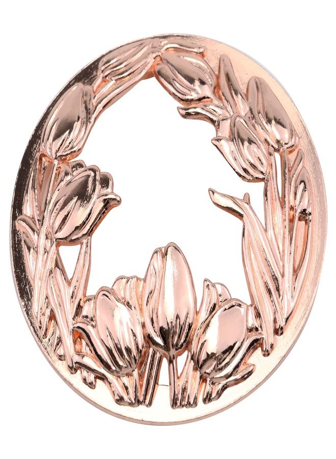 Tsnamay غطاء شموع من تسناماي، أغطية شموع معدنية مزينة بزهر الورد لحرق متساوٍ، إكسسوارات ديكور منزلي، أغطية شموع، أكمام، غطاء علوي - Image 1