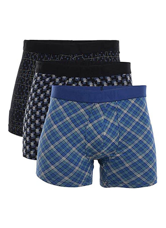 COTTONIL Polka Dot Boxer Briefs Pack Of 3