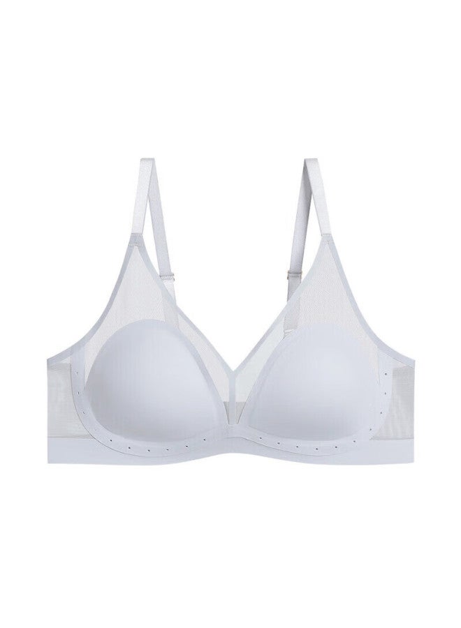 Aimer "oxygen Patch" Thin And Light Traceless Spring And Summer Breathable Wire-free Small Chest Push-up Soft Support Bra