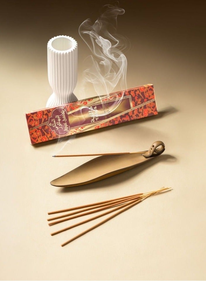 بخور ملكي رويال بخور داليا - أعواد بخور برائحة عربية، عطر يدوم طويلاً، 20 عود بخور - Image 3