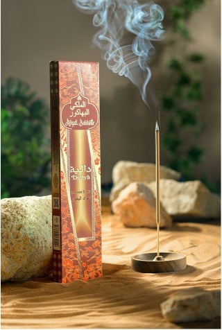 Royal Bakhour Arabian Scents Incense Sticks, Premium Oud Bakhour Aroma for Home, Office & Prayer Room, Long Lasting Fragrance Sticks for Relaxation and Luxury Air Freshening, 20 sticks - Dahla - view 2