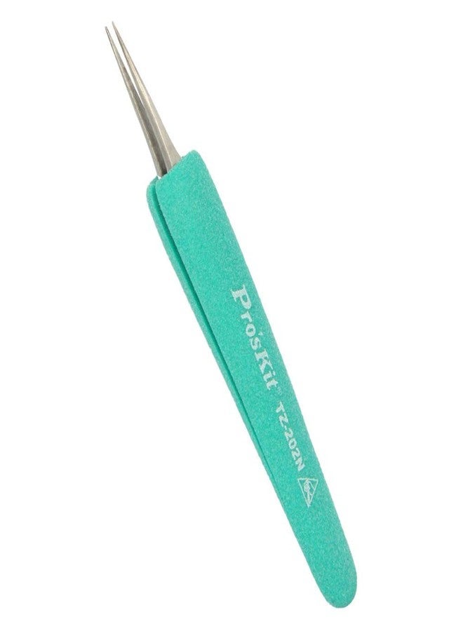 Pro'skit Proskit TZ-202N, Ergo-Grip Tweezer (Super Fine Tip Straight) 120.5mm - Image 1