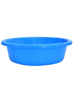 Urbane Home Urbane Home Multiuses Unbreakable Plastic Knead Dough BasketBasin Bowl for Home Kitchen 6 LTR Pack of 2 Blue Red  - Image 2